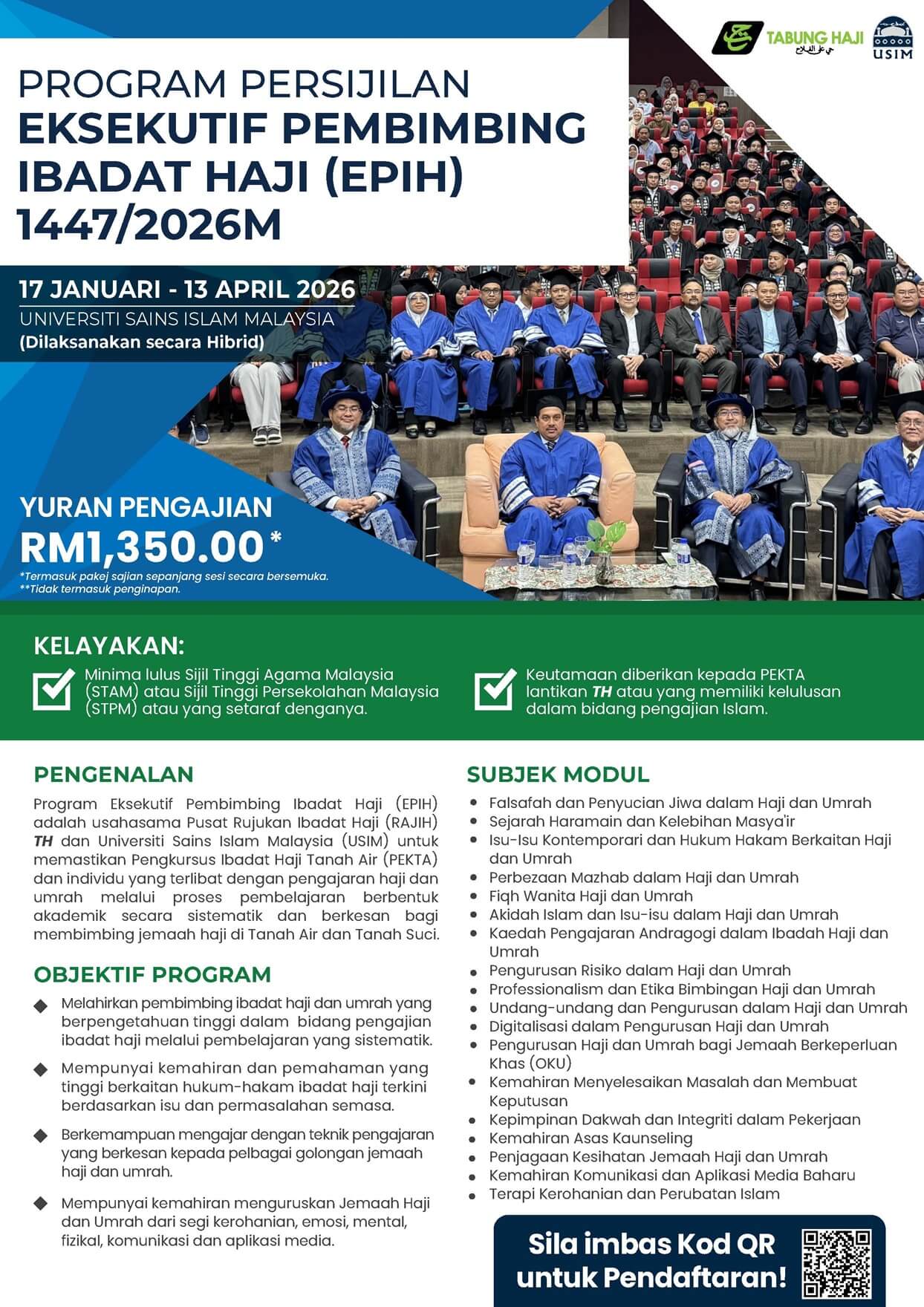 Program Eksekutif Pembimbing Ibadat Haji (EPIH)