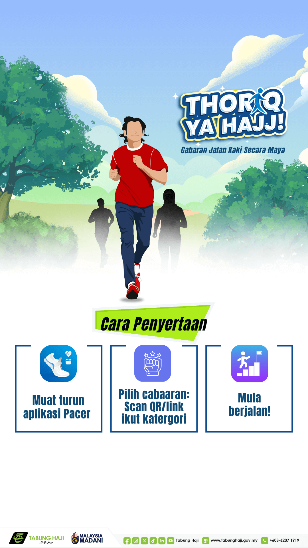 Cara Penyertaan 'Thoriq Ya Hajj'