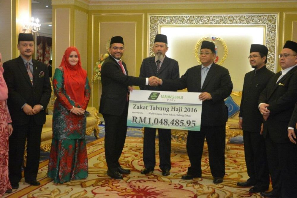 Penyerahan Zakat Sabah Tabung Haji