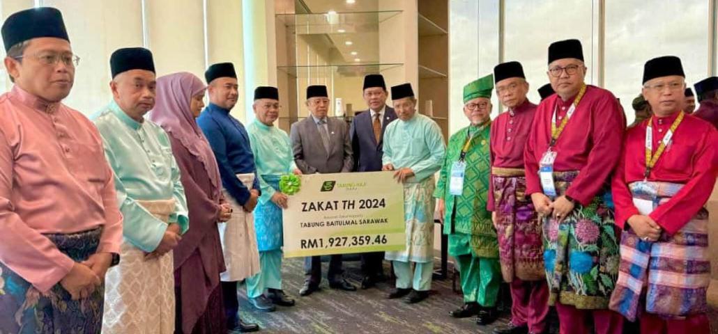 TH Lunas Zakat kepada Majlis Islam Sarawak