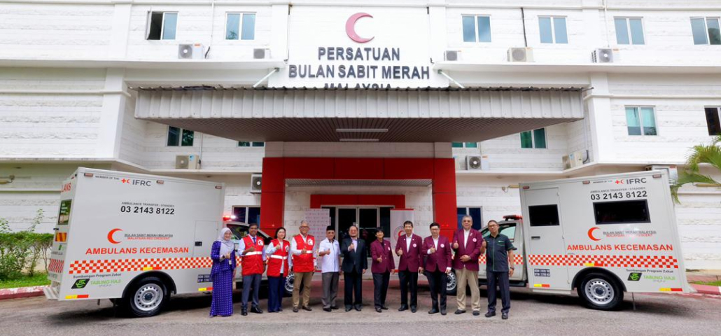 TH Sumbang Ambulans 4x4, Perkukuh Misi Kecemasan Dan Bencana