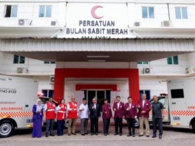 TH Sumbang Ambulans 4x4, Perkukuh Misi Kecemasan Dan Bencana